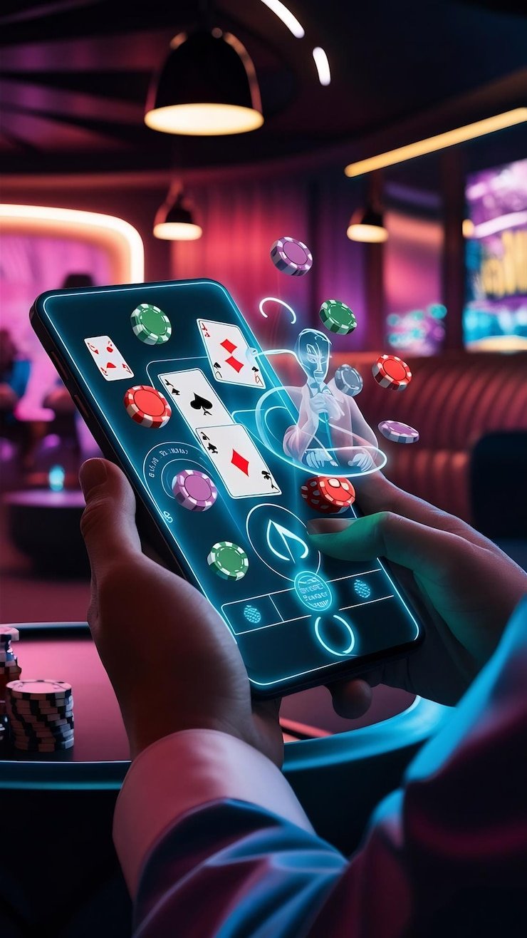 Account balance display and game session controls on albino4d platform